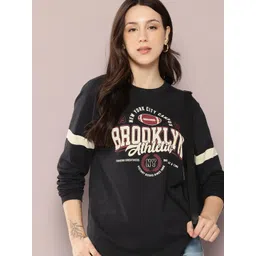 DILLINGER Typography Printed Drop-Shoulder Sleeves Pure Cotton Relaxed Fit T-shirt-picture-32