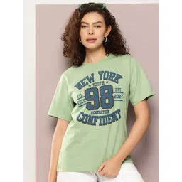 DILLINGER Typography Printed Oversized Pure Cotton T-shirt-picture-27