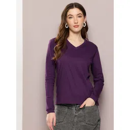 DILLINGER V-Neck Pure Cotton T-shirt-picture-25