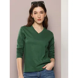 DILLINGER V-Neck Pure Cotton T-shirt-picture-16