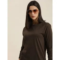 DILLINGER Women Oversized Pure Cotton T-shirt-picture-18