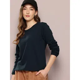 DILLINGER Women's Relaxed Fit Plain Long Sleeve Tshirt-picture-28