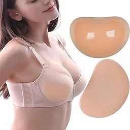 dimore Bra Inserts Breast Pads Sticky Push-up Inserts for Swimsuits Dresses Bikini Top.-picture-13