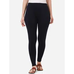 Dimpy Garments Pure Cotton Mid Rise Ankle Length Legging-picture-27
