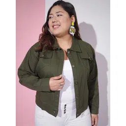 DIMPY GARMENTS Women Lightweight Denim Jacket-picture-18