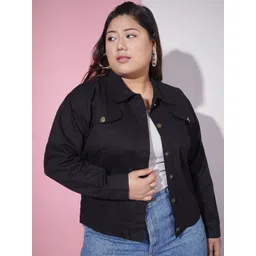 DIMPY GARMENTS Women Lightweight Denim Jacket-picture-32