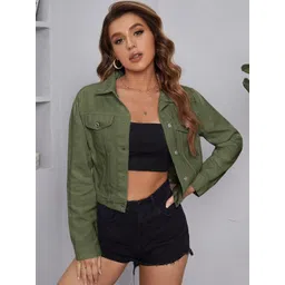 DIMPY GARMENTS Women Lightweight Denim Jacket-picture-35