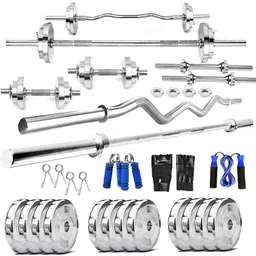 dinetic 10 kg 10 KG Steel Plates Combo Home Gym Combo-picture-23