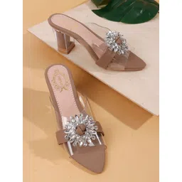 DIPYO Embellished Party Block Sandals-picture-28