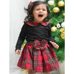 DISHA CREATIONZ Ruffled Fit & Flare Dress-picture-21