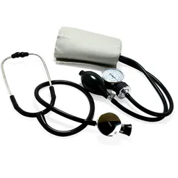 Dishan H.das Cardiofonic Stetho complete set with bag & Dr D Blood Pressure checking Bp Monitor-picture-26