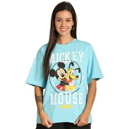 DISNEY by Dreambe Women Printed Applique T-shirt-picture-23