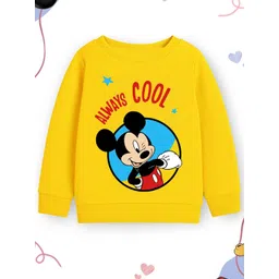Disney By Miss and Chief Boys Printed Round Neck Long Sleeve Sweatshirt-picture-36