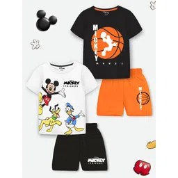 Disney By Miss and Chief Boys Printed T-shirt with Shorts-picture-48