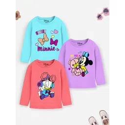 Disney By Miss and Chief Girls 3 Printed Applique T-shirt-picture-54