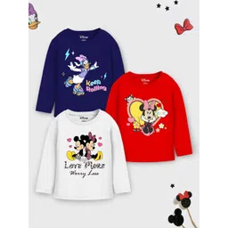Disney By Miss and Chief Girls 3 Printed Applique T-shirt-picture-40