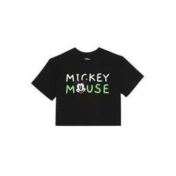 disney by wear your mind Mickey Mouse Print Crew-Neck T-Shirt-picture-41