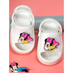 Disney By Yellow Bee Girls Minnie Mouse Printed Rubber Sliders-picture-22