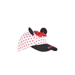 Disney Girls White & Red Printed Visor Cap-picture-21