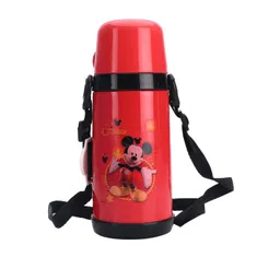Disney Kids Red & Black Micky Mouse Printed Flask Water Bottle 500 Ml-picture-40