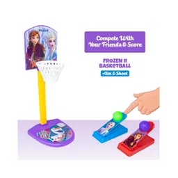 disney frozen Ratnas Frozen Junior Basketball - Purple Blue image 1