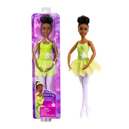 Disney Princess Opp Ballerina Tiana Doll in Calloped Skirt - Height 31.5 cm (Colour and Decorations May Vary)-picture-25