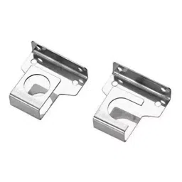 DiSS Solid StainleSS Steel 25 mm Universal Curtain Rod Wall To Wall Bracket For Door, Windows-picture-10