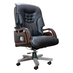 Divano Modular Big Boss Leatherette Black High Back Recliner Office Chair DM973-picture-13