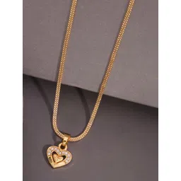 DIVASTRI Brass Gold-Plated Necklace-picture-18