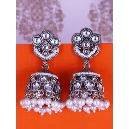 DIVASTRI Circular Jhumkas Earrings-picture-19