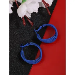 DIVASTRI Circular Shaped Hoop Earrings-picture-36