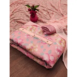 DIVASTRI Embroidered Organza Unstitched Dress Material-picture-38