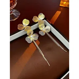 DIVASTRI Floral Drop Earrings-picture-12
