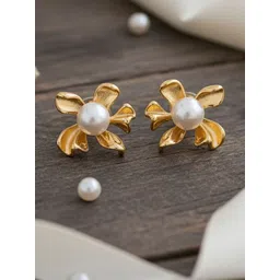 DIVASTRI Floral Studs Earrings-picture-33