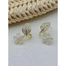 DIVASTRI Floral Studs Earrings image 1