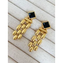 DIVASTRI Geometric Drop Earrings image 3