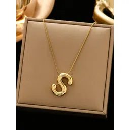 DIVASTRI Gold-Plated Contemporary Pendants with Chains-picture-13