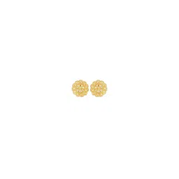 DIVASTRI Gold-Plated Floral Shaped Studs-picture-33
