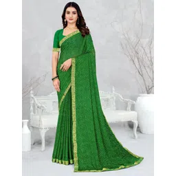 DIVASTRI Leheriya Poly Chiffon Saree-picture-12