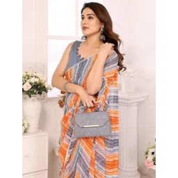 DIVASTRI Multi Printed Poly Georgette Sarees-picture-36