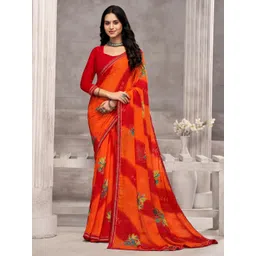 DIVASTRI Poly Chiffon Saree-picture-27