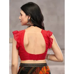DIVASTRI Poly Chiffon Saree image 2