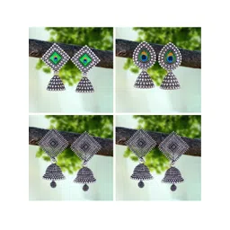 DIVASTRI Silver-Plated Alloy Earrings-picture-12