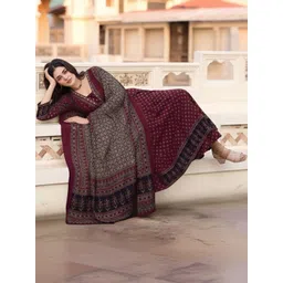 DIVASTRI Women Ethnic Motifs Printed Regular Kurta with Palazzos & With Dupatta-picture-41