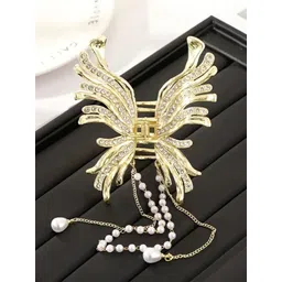 DIVASTRI Women Set of 2 Embellished Claw Clip-picture-33