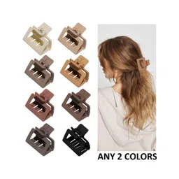 DIVASTRI Women Set of 2 Geometric Claw Clip image 1