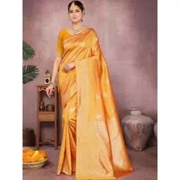 DIVASTRI Woven Design Zari Art Silk Saree-picture-16
