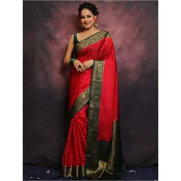 DIVASTRI Woven Design Zari Banarasi Saree-picture-38
