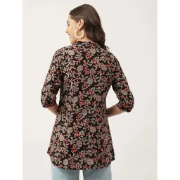 Divena Black Printed Shirt image 2