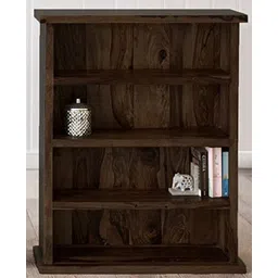 Sheesham Wood Wall Book Shelf for Living Room Solid Wood Open Book Shelf-image-39